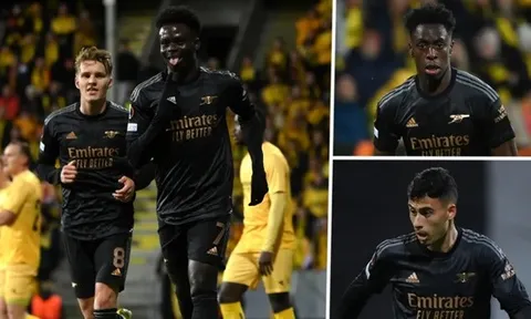 Người thắng kẻ thua của Arsenal sau lượt trận Europa League