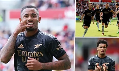 Người thắng kẻ thua sau trận Brentford 0-3 Arsenal