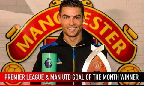 Nhận 3 danh hiệu cá nhân, Ronaldo gửi thông điệp đến Man Utd