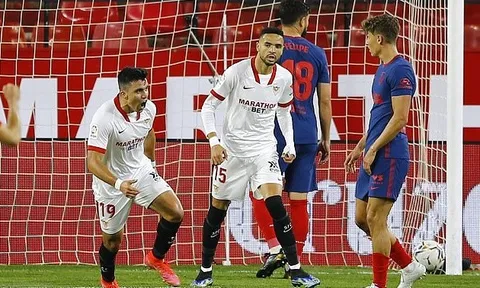 Nhận trái đắng, Atletico "lâm nguy" trước Barcelona