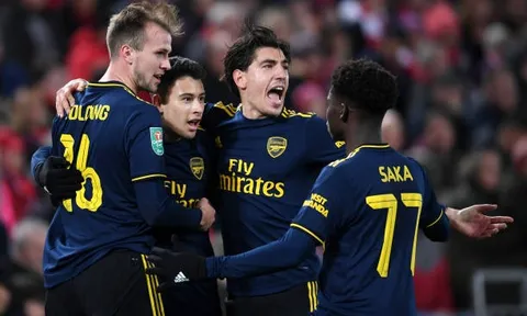Nhìn lại đội hình Arsenal ghi 5 bàn vào lưới Liverpool năm 2019