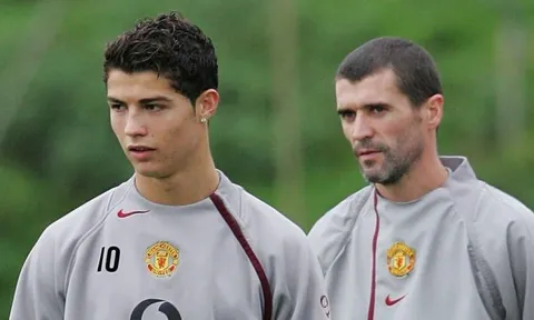 Nhìn Roy Keane, M.U không nên chọn Ronaldo làm đội trưởng