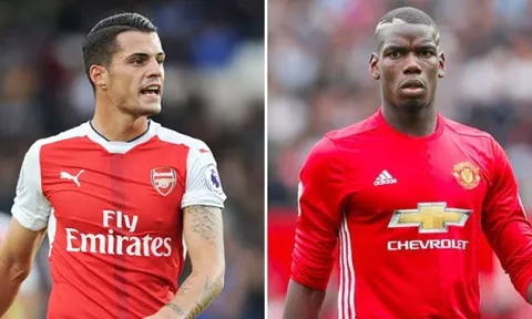 Nhìn Xhaka, mới thấy Pogba đẳng cấp thế nào