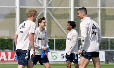 NHM Juventus ấm lòng khi chứng kiến "nụ cười thiên thần" của Ronaldo