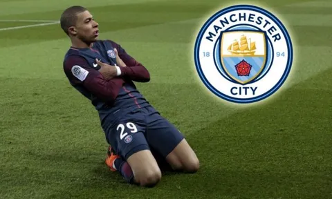 Nhờ Messi, Man City "rủng rỉnh hầu bao" gia nhập cuộc đua chiêu mộ Mbappe