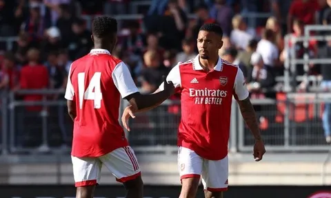 Những gì Gabriel Jesus đã làm trong trận ra mắt Arsenal