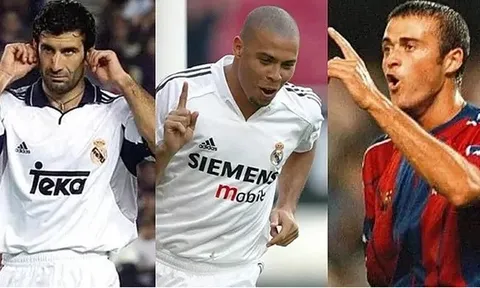 Những huyền thoại đã chơi cho cả Barcelona và Real Madrid