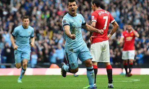 Những khoảnh khắc đáng nhớ của Aguero khi đối đầu Man United