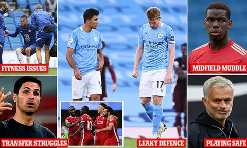 "Khám bệnh" 5 ông lớn Premier League hiện tại