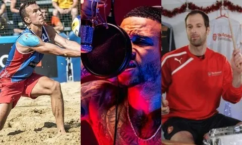 Những tài năng khác của cầu thủ: Võ sĩ Zlatan; Rapper Memphis