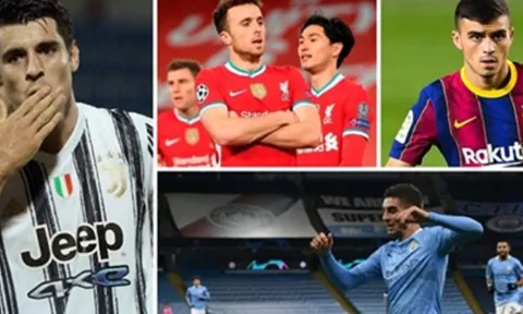 Top 10 tân binh thi đấu ấn tượng nhất nửa đầu mùa giải 2020/2021