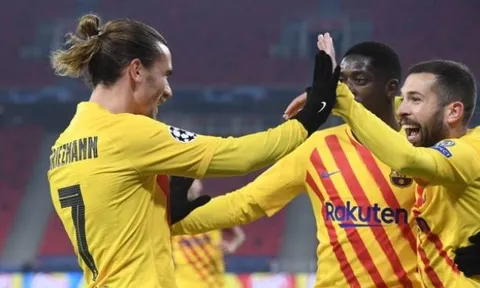 Nối dài mạch thắng, Barca hủy diệt Ferencvarosi TC trong ngày Messi vắng mặt