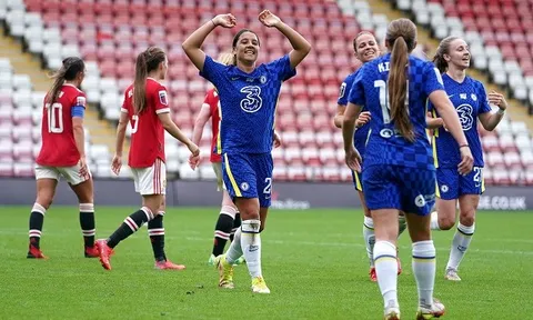 Nối tiếp đội nam, nữ M.U bị Chelsea hủy diệt trên sân nhà