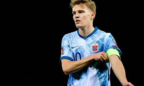 HLV Na Uy báo tin 'khẩn' về Martin Odegaard cho Arsenal