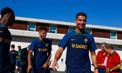 Nụ cười của Cristiano Ronaldo