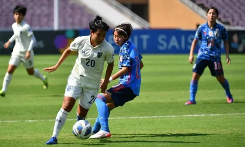 Nữ Thái Lan thua tan nát trước Nhật Bản ở tứ kết Asian Cup