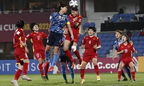 VCK Asian Cup 2022: Tuyển nữ Việt Nam thất thủ trước ĐKVĐ Nhật Bản 