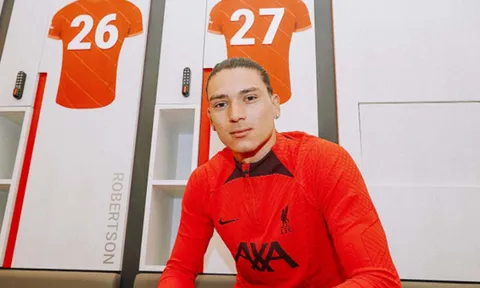 Nunez rạng rỡ ngày ra mắt Liverpool