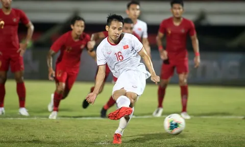 Đỗ Hùng Dũng nói 1 điều về quả penalty hỏng ăn ở trận Indonesia