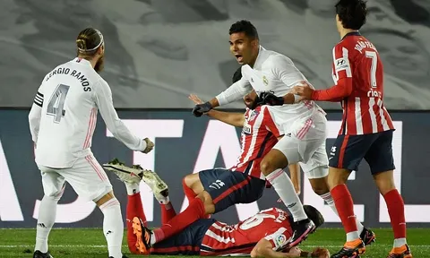 Oblak phản lưới nhà, Atletico ôm hận trước Real Madrid