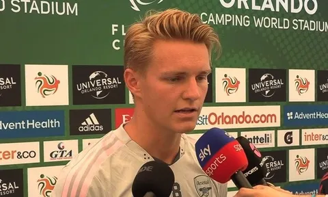Odegaard nhắn gửi Arteta một việc quan trọng