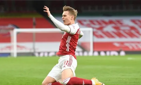 Odegaard: "Tôi hạnh phúc ở Arsenal"