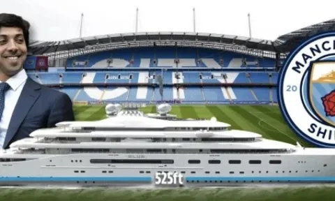 Ông chủ Man City bỏ 500 triệu bảng mua siêu du thuyền