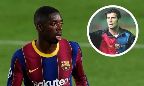Cựu danh thủ Figo chia sẻ thật lòng về bom xịt Barcelona