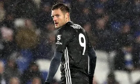 10 "poacher" tốt nhất Châu Âu: Vardy không phải số 1; Cú sốc từ PSG!