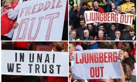 SỐC! Lật mặt như NHM Arsenal, đến sân Emirates đuổi Ljungberg và gọi Emery trở lại