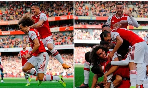 'Arsenal ăn mừng như thể vô địch Champions League'