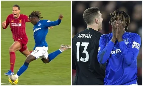 SỐC! Van Dijk cản Moise Kean ghi bàn bằng "một tiếng thét"