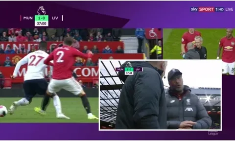 'Klopp nổi điên sau pha tắc bóng của Lindelof'