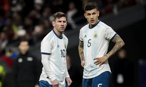 Paredes: "Tôi chưa bao giờ thấy Messi hạnh phúc"