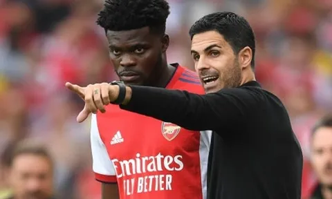 Partey dự bị cho Lokonga, Arteta nói luôn lý do