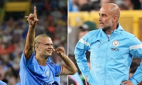 Pep cảnh báo Liverpool về Haaland