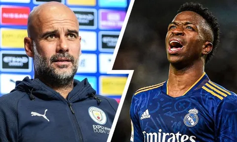 Pep có thể ám ảnh vì thông số của Vinicius