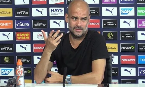 Pep Guardiola: "Chúng tôi sẽ không từ bỏ"