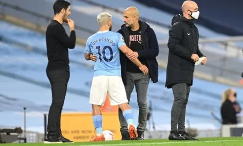 Pep Guardiola hiến kế cho Aguero ký hợp đồng mới với Man City