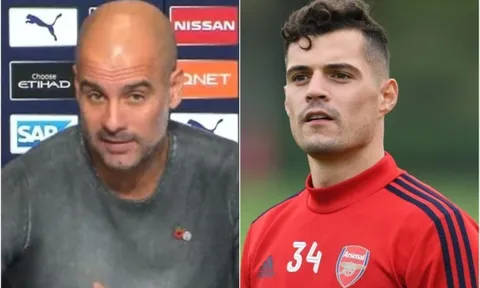 Pep Guardiola lên tiếng bảo vệ Granit Xhaka