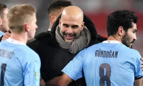 Pep Guardiola và bước chân đến sự vĩ đại tại Man City