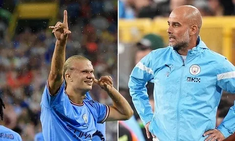 Pep nhắc nhở Haaland bớt kiêu ngạo
