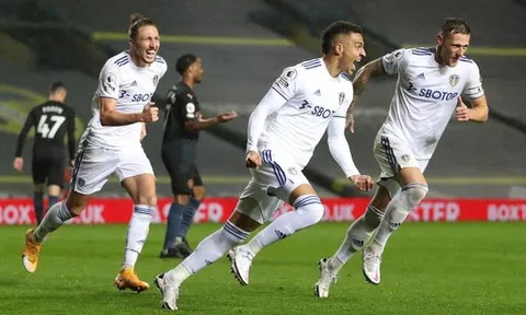 Phá lưới Man City, tân binh 27 triệu bảng của Leeds đi vào lịch sử NHA