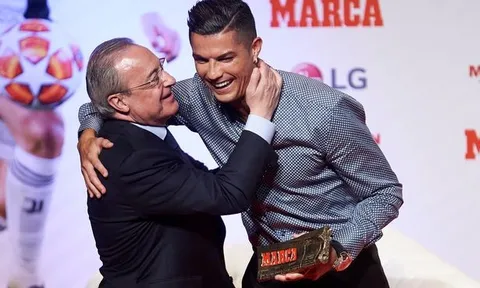 Phản ứng của chủ tịch Real khi được kêu gọi ký Ronaldo