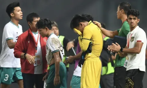 Phản ứng của HLV Shin Tae-yong khi U19 Indonesia bị loại