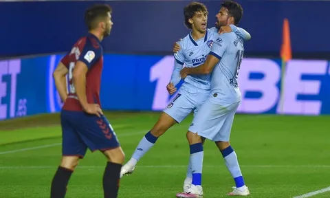 Phát kiến mới của Simeone: Đẩy ''tiểu Ronaldo'' vào khu vực trung tâm