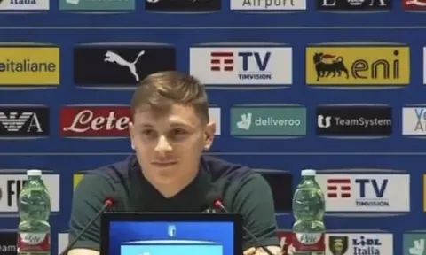 Phóng viên "tự hủy" trước Nicolo Barella
