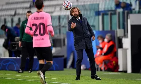 Pirlo: "Muốn chơi ngang ngửa với Barca, Juve phải cải thiện điều đó"