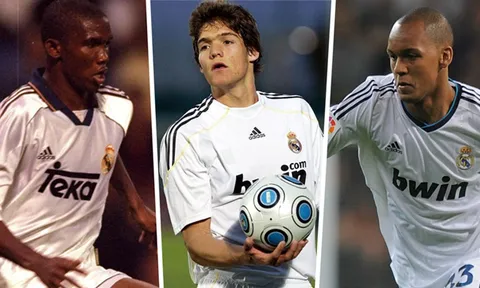 Top 10 ngôi sao bị lãng quên trong màu áo Real Madrid
