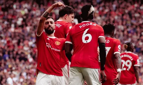 Pogba - Fernandes đẳng cấp, M.U tạo nên chiến thắng siêu hạng